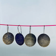 Load image into Gallery viewer, Fabric Print Sterling Silver Earrings