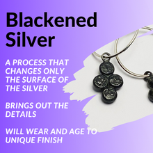 Load image into Gallery viewer, Sterling Silver Drop Hoop Earrings