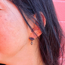 Load image into Gallery viewer, Sterling Silver with Pyrite Bead Stud Earrings