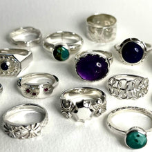 Load image into Gallery viewer, Sterling Silver Scroll Ring