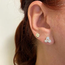 Load image into Gallery viewer, Sterling Silver Stamped Stud Earrings