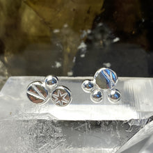 Load image into Gallery viewer, Sterling Silver Stamped Stud Earrings