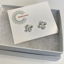 Load image into Gallery viewer, Sterling Silver Stamped Stud Earrings