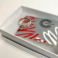 Load image into Gallery viewer, Sterling Silver Sunrise Ring
