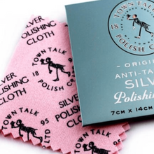 Load image into Gallery viewer, Town Talk Silver Polishing Cloth - Silver Polish - How to Clean Silver - How to Polish Jewellery