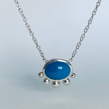 Load image into Gallery viewer, Turquoise and Sterling Silver Pendant and Necklace
