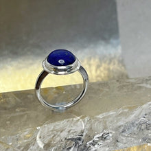 Load image into Gallery viewer, Lapis Lazuli Sterling Silver Ring
