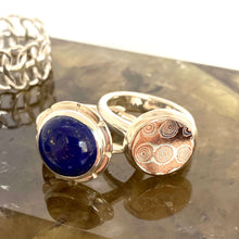 Load image into Gallery viewer, Lapis Lazuli Sterling Silver Ring

