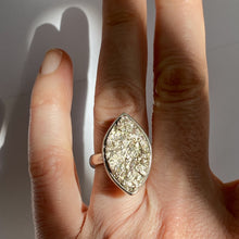 Load image into Gallery viewer, Pyrite Druzy Ring
