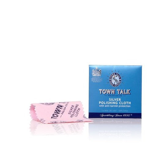 Town Talk Silver Polishing Cloth - Silver Polish - How to Clean Silver - How to Polish Jewellery